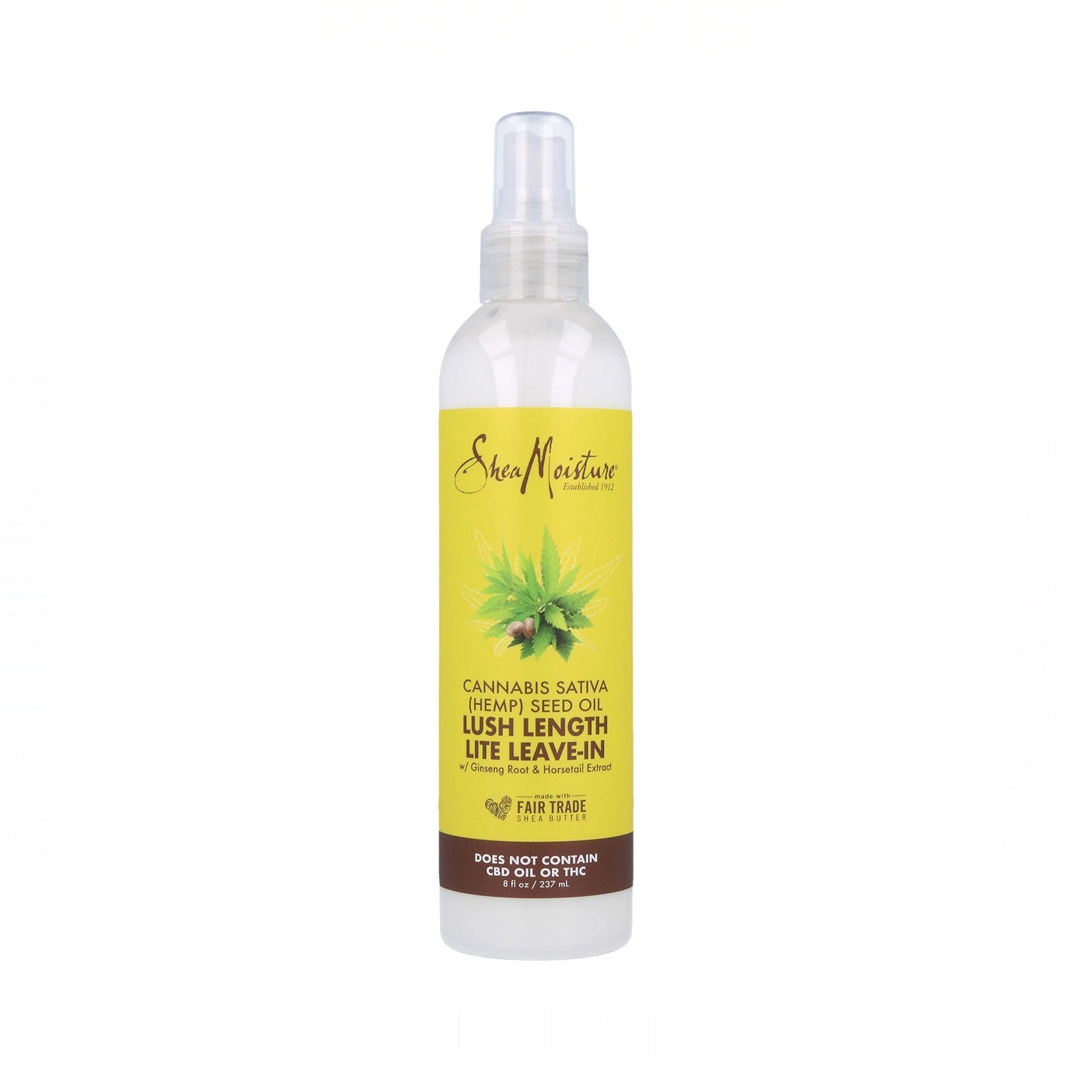 SheaMoisture Lush Length Lite Leave-In Hair Treatment Cannabis Sativa Seed Oil  8oz